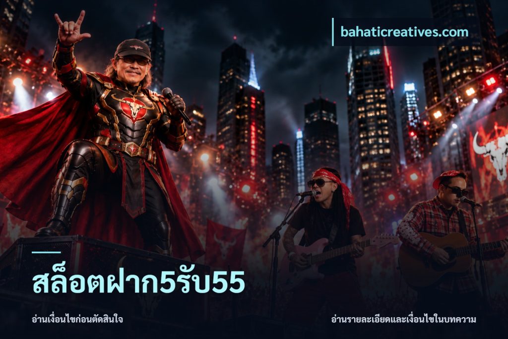 สล็อตฝาก5รับ55