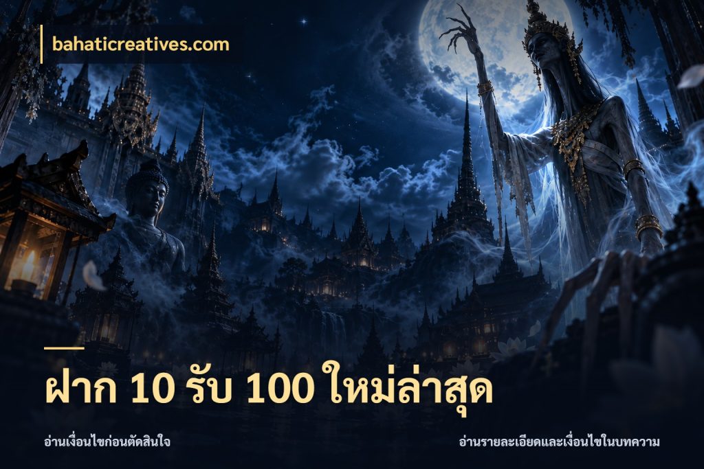 ฝาก 10 รับ 100 ใหม่ล่าสุด เปิดมุมโปรให้เข้ากับเกมแนวโปรด สไตล์ bahaticreatives.com