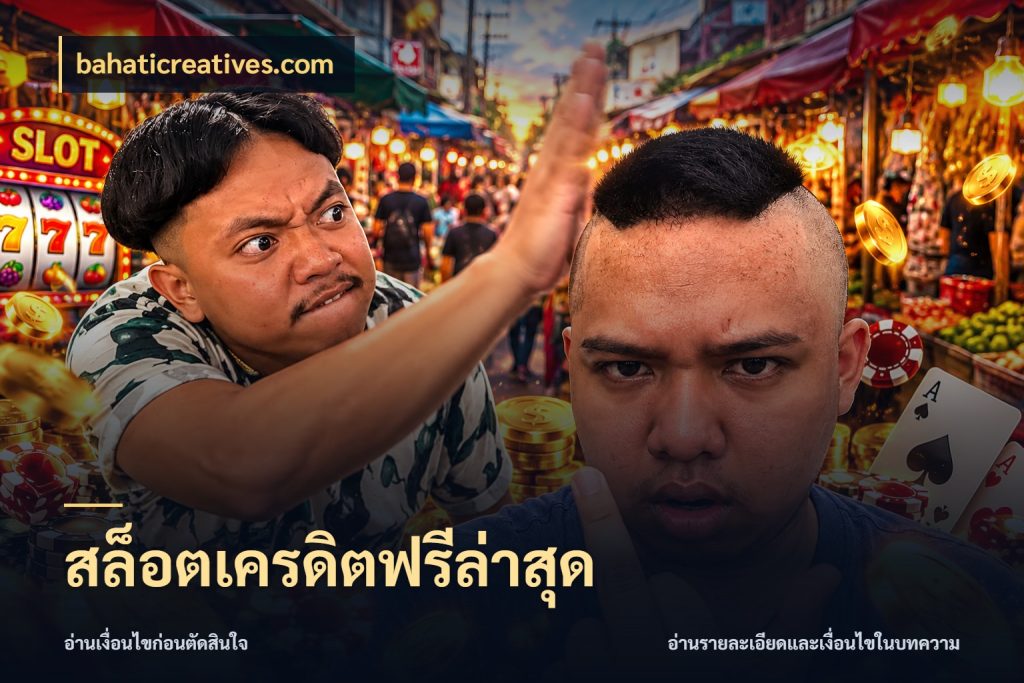 สล็อตเครดิตฟรีล่าสุด สีสันของเครดิตฟรีและเกมแนวที่ชอบ สไตล์ bahaticreatives.com
