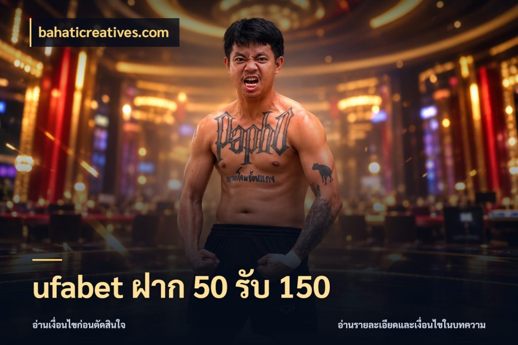 ufabet ฝาก 50 รับ 150 bahaticreatives.com โปรยอดรับที่สายเกมสนใจ