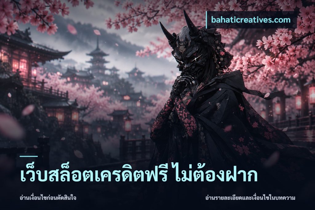 เว็บสล็อตเครดิตฟรี ไม่ต้องฝาก