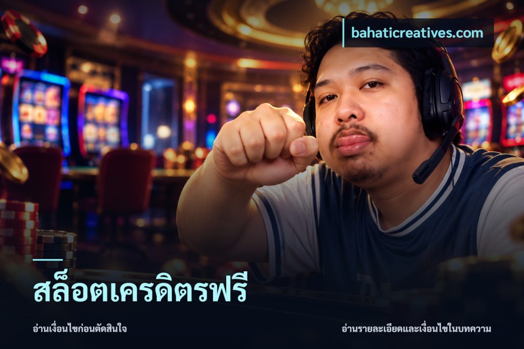 สล็อตเครดิตรฟรี
