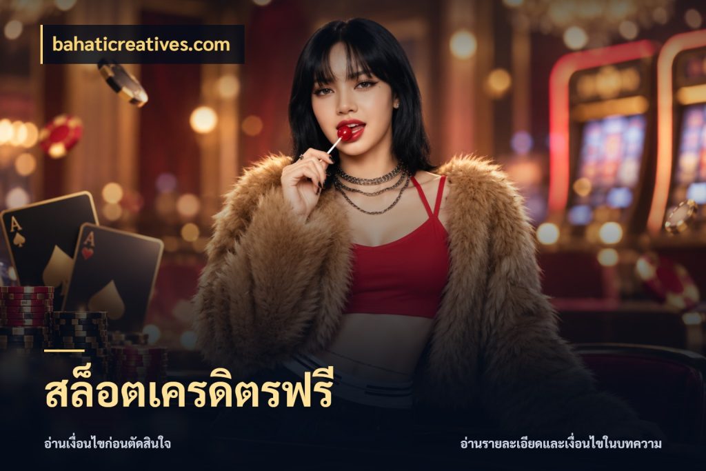 สล็อตเครดิตรฟรี สายโบนัสเลือกมุมเครดิตให้ตรงสไตล์ ในมุม bahaticreatives.com