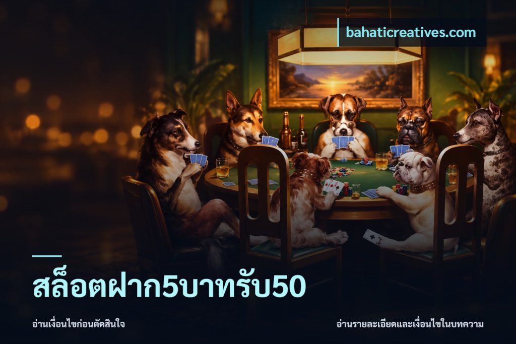 สล็อตฝาก5บาทรับ50