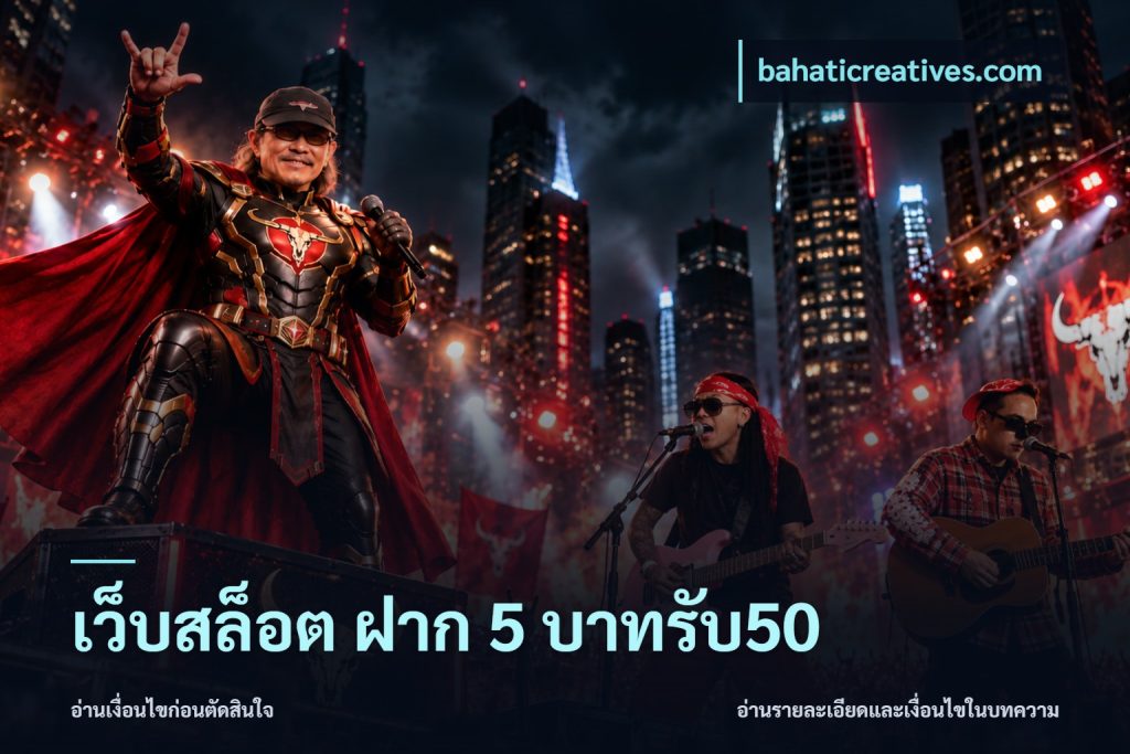 เว็บสล็อต ฝาก 5 บาทรับ50