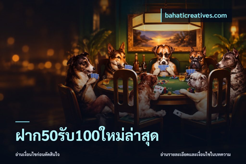 ฝาก50รับ100ใหม่ล่าสุด