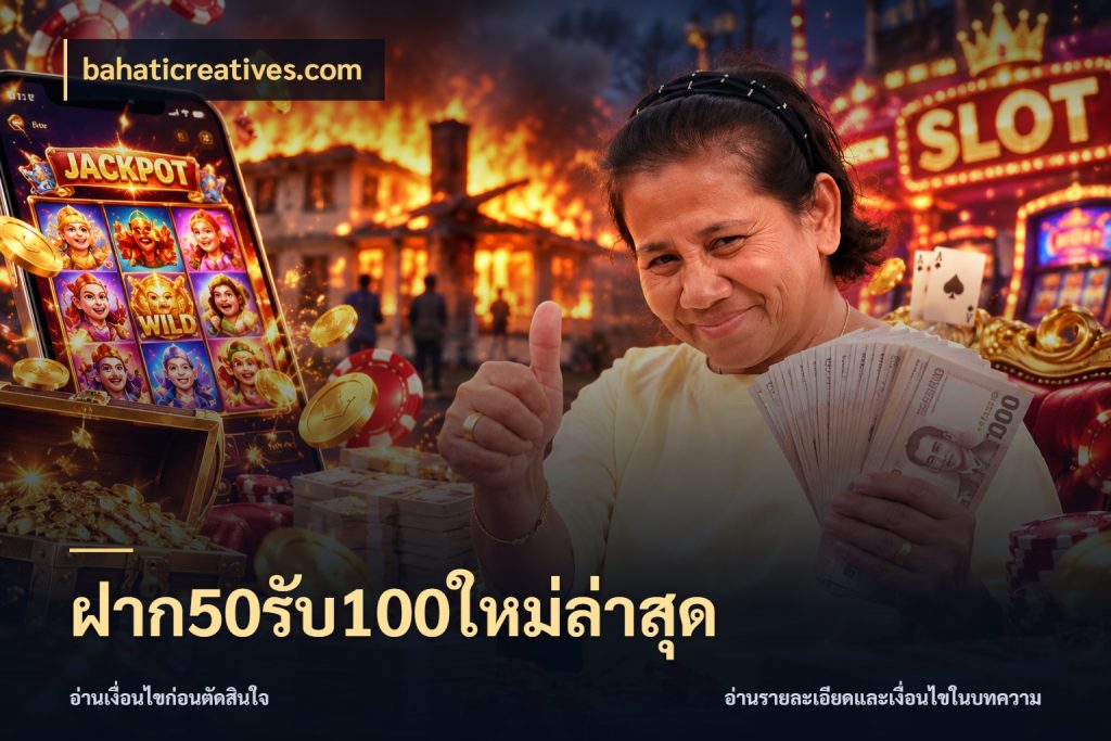 ฝาก50รับ100ใหม่ล่าสุด จุดเด่นของเครดิตที่คนชอบเกมอยากรู้ สไตล์ bahaticreatives.com