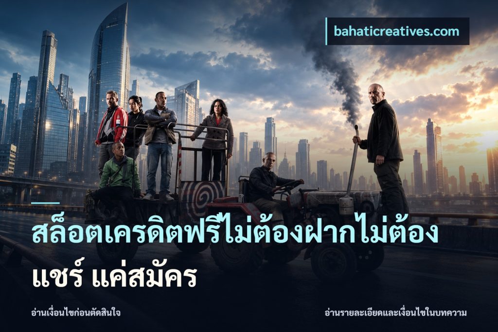 สล็อตเครดิตฟรีไม่ต้องฝากไม่ต้องแชร์ แค่สมัคร