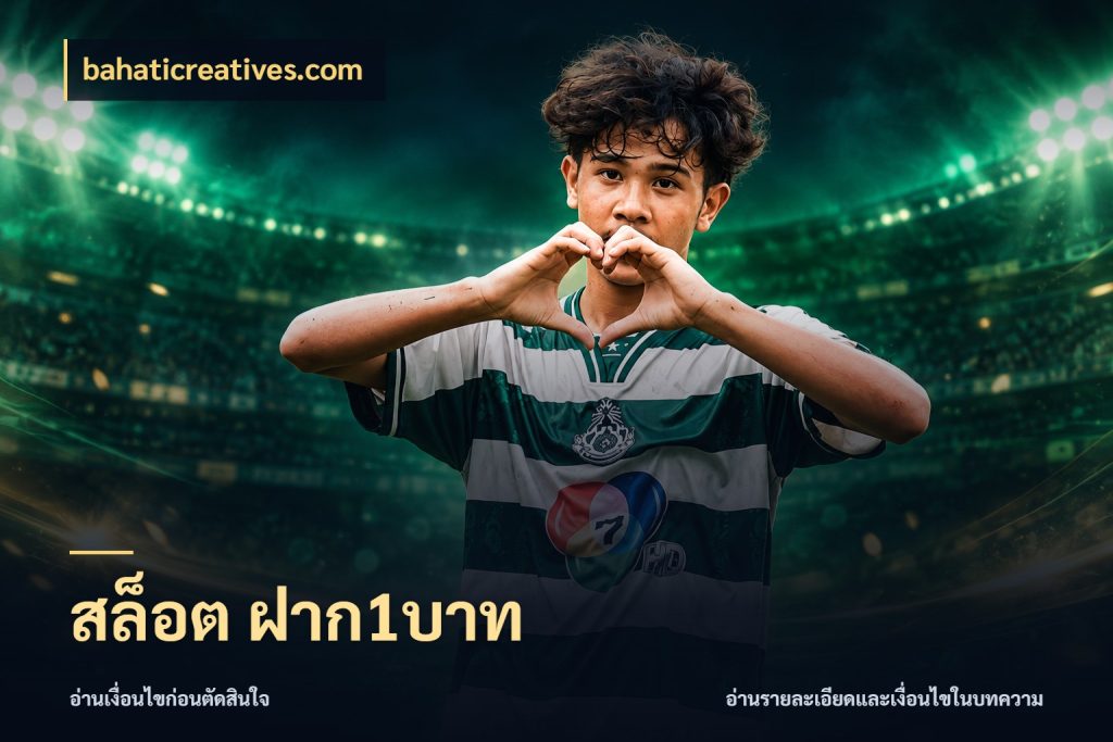 สล็อต ฝาก1บาท จำนวนเริ่มต้นกับสไตล์เกมที่ชอบ ในมุม bahaticreatives.com