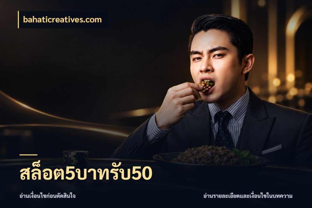 สล็อต5บาทรับ50 ยอดฝากและยอดรับในมุมของคนชอบลุ้น กับ bahaticreatives.com