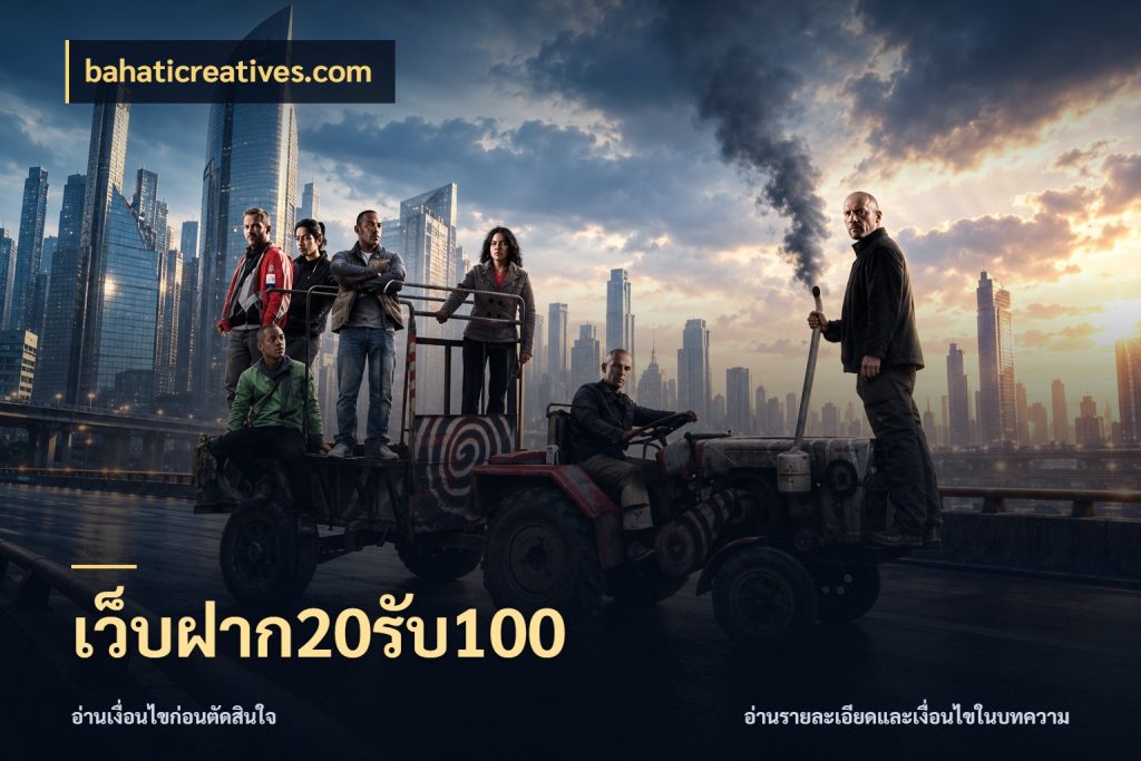 เว็บฝาก20รับ100 โปรยอดรับที่สายเกมสนใจ กับ bahaticreatives.com