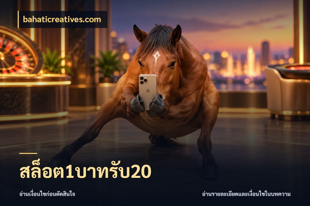 สล็อต1บาทรับ20 เครดิตกับรูปแบบโปรที่ตรงใจ กับ bahaticreatives.com