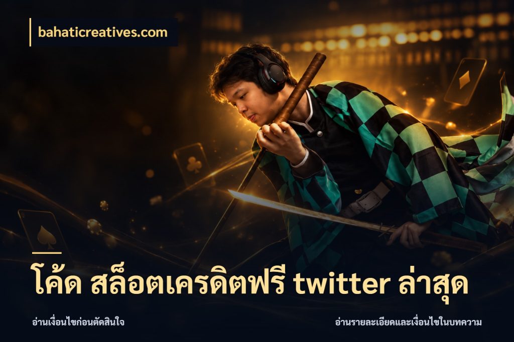 โค้ด สล็อตเครดิตฟรี twitter ล่าสุด