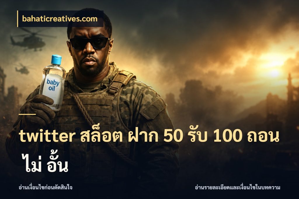 twitter สล็อต ฝาก 50 รับ 100 ถอน ไม่ อั้น จับคู่โบนัสกับสไตล์เกมที่ชอบ สไตล์ bahaticreatives.com