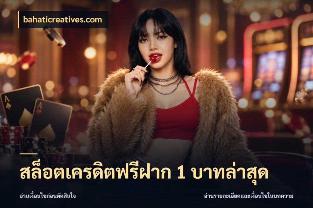 สล็อตเครดิตฟรีฝาก 1 บาทล่าสุด