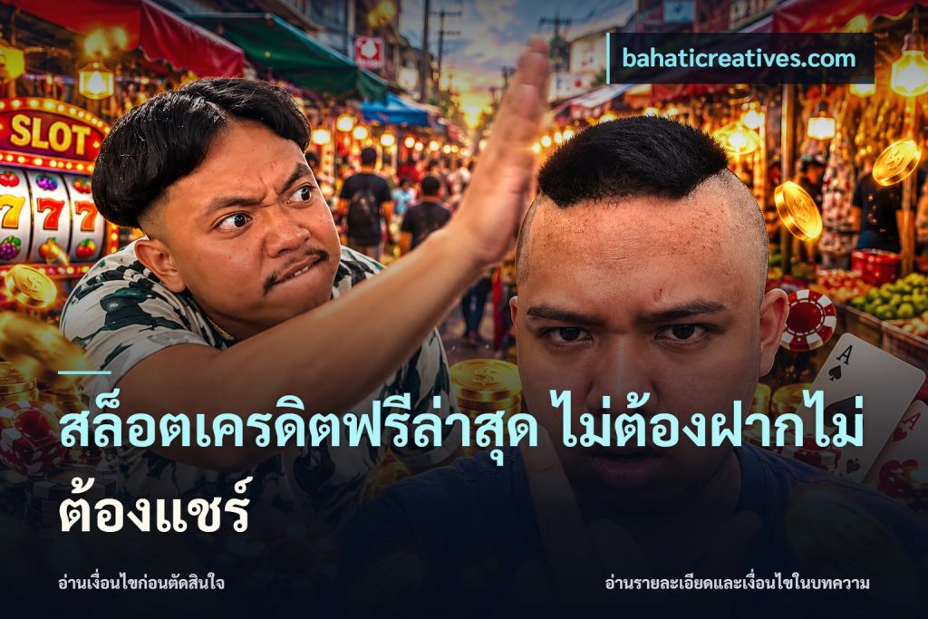 สล็อตเครดิตฟรีล่าสุด ไม่ต้องฝากไม่ต้องแชร์