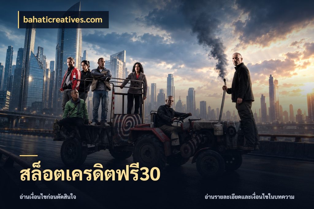 สล็อตเครดิตฟรี30 สายโบนัสเลือกมุมเครดิตให้ตรงสไตล์ กับ bahaticreatives.com