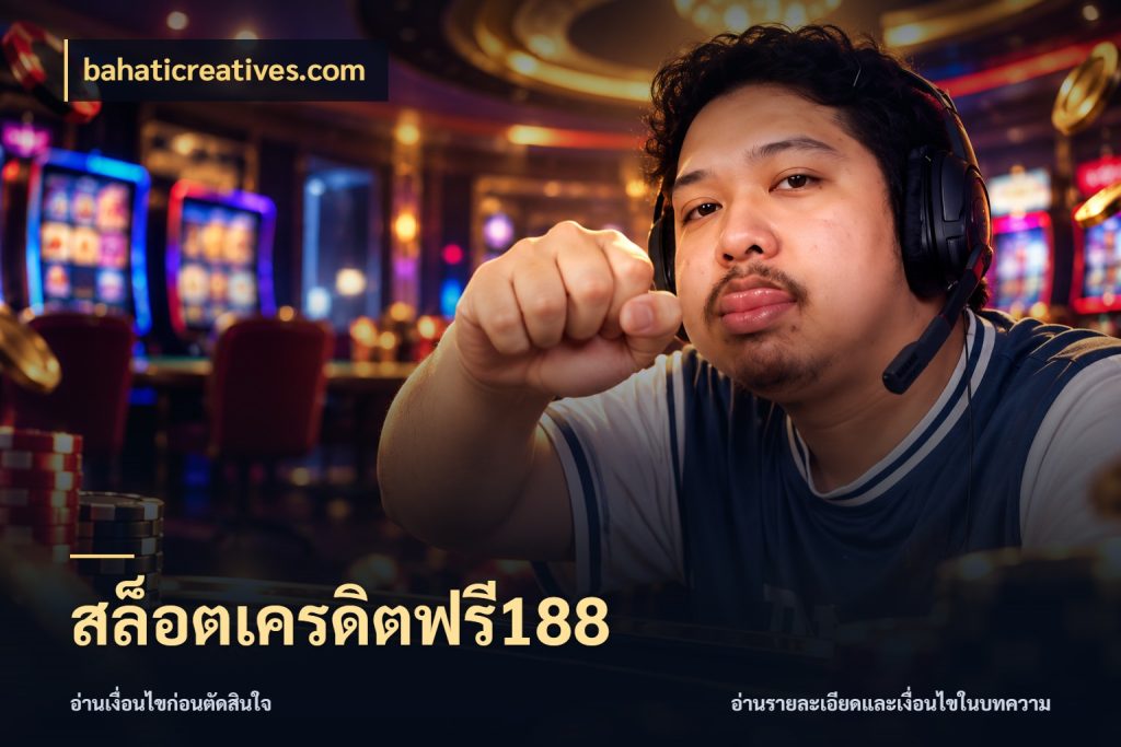 สล็อตเครดิตฟรี188 เปิดประเด็นเครดิตฟรีสำหรับคนชอบลุ้น สไตล์ bahaticreatives.com