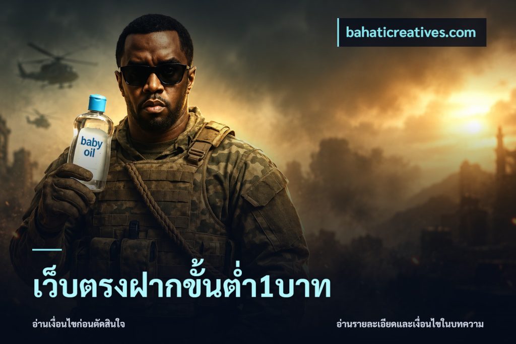เว็บตรงฝากขั้นต่ำ1บาท