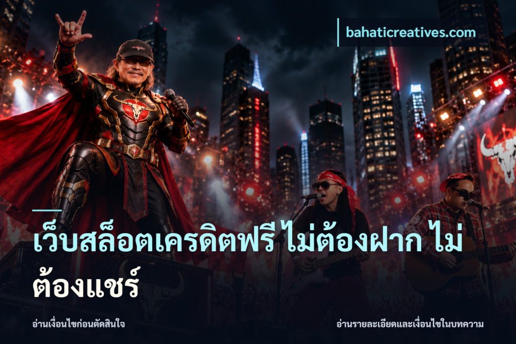 เว็บสล็อตเครดิตฟรี ไม่ต้องฝาก ไม่ต้องแชร์
