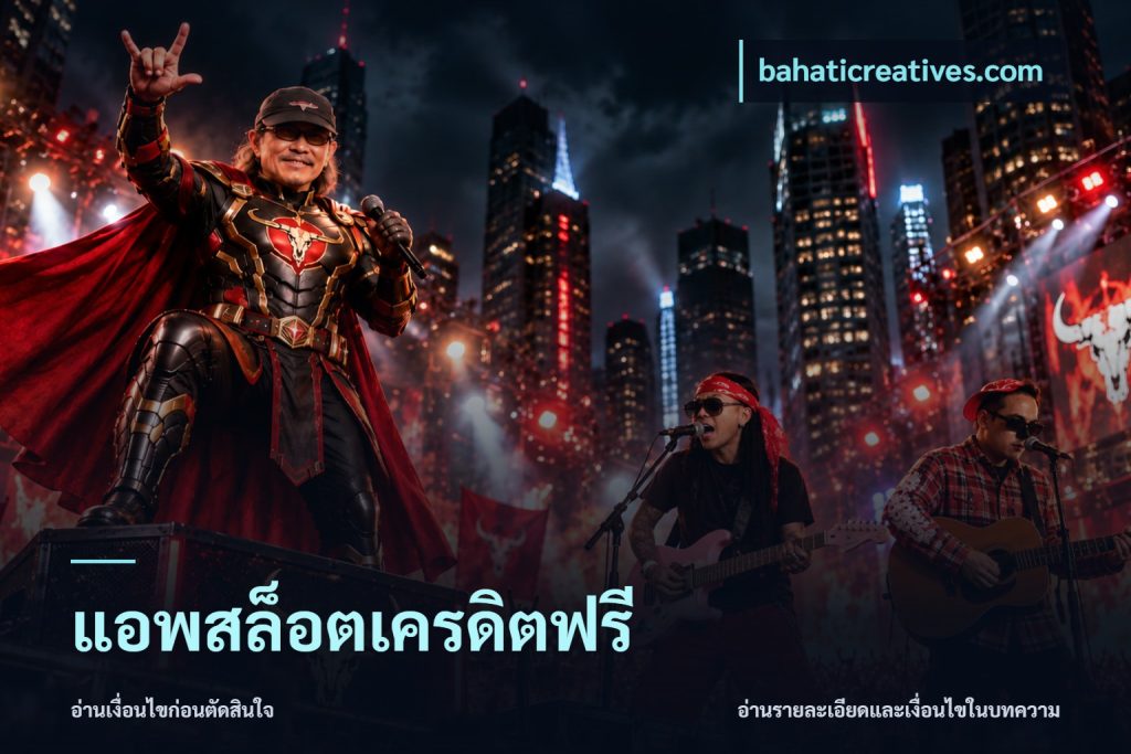 แอพสล็อตเครดิตฟรี