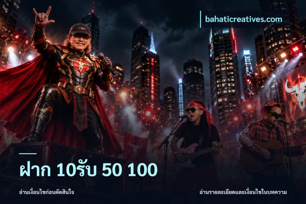 ฝาก 10รับ 50 100