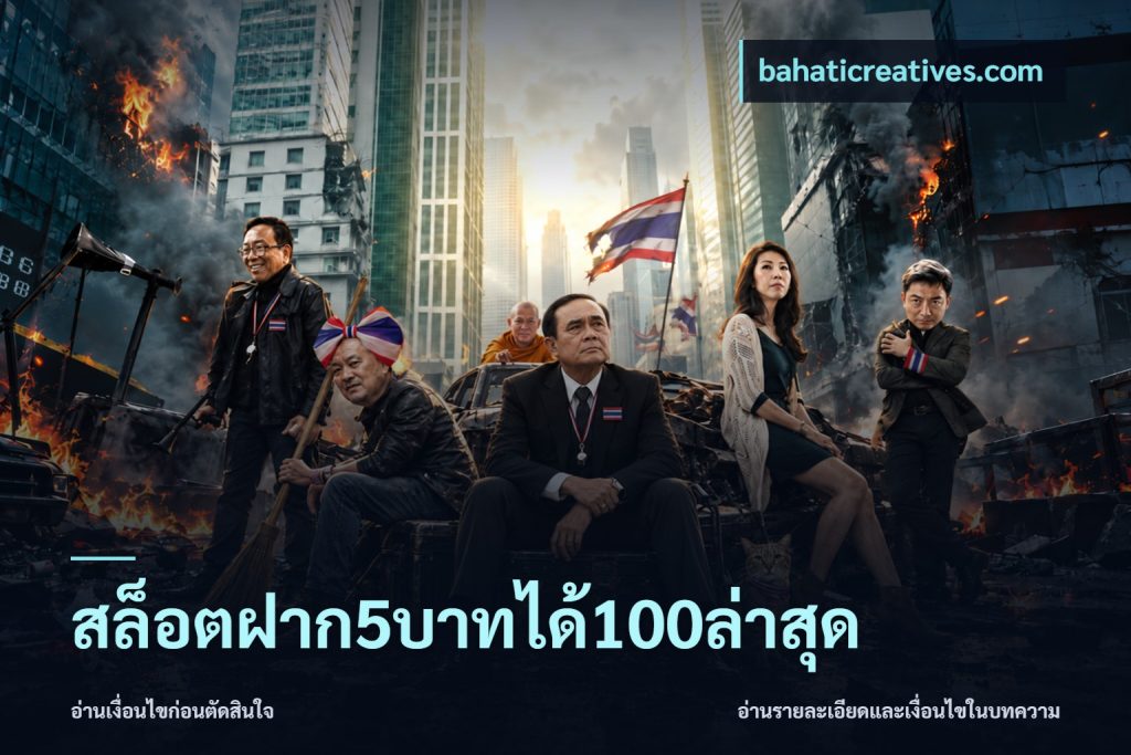 สล็อตฝาก5บาทได้100ล่าสุด