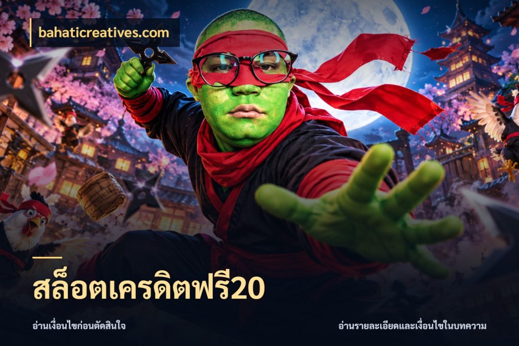 สล็อตเครดิตฟรี20