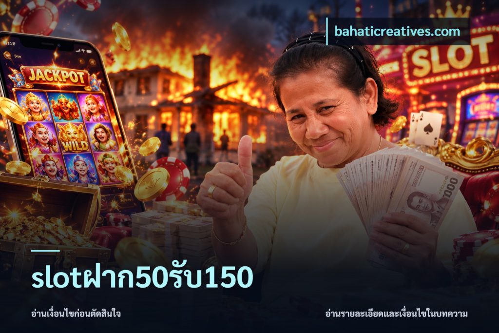 slotฝาก50รับ150