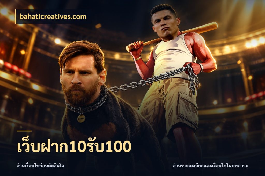 เว็บฝาก10รับ100 สนุกกับตัวเลือกโปรในสไตล์ของคุณ ในมุม bahaticreatives.com