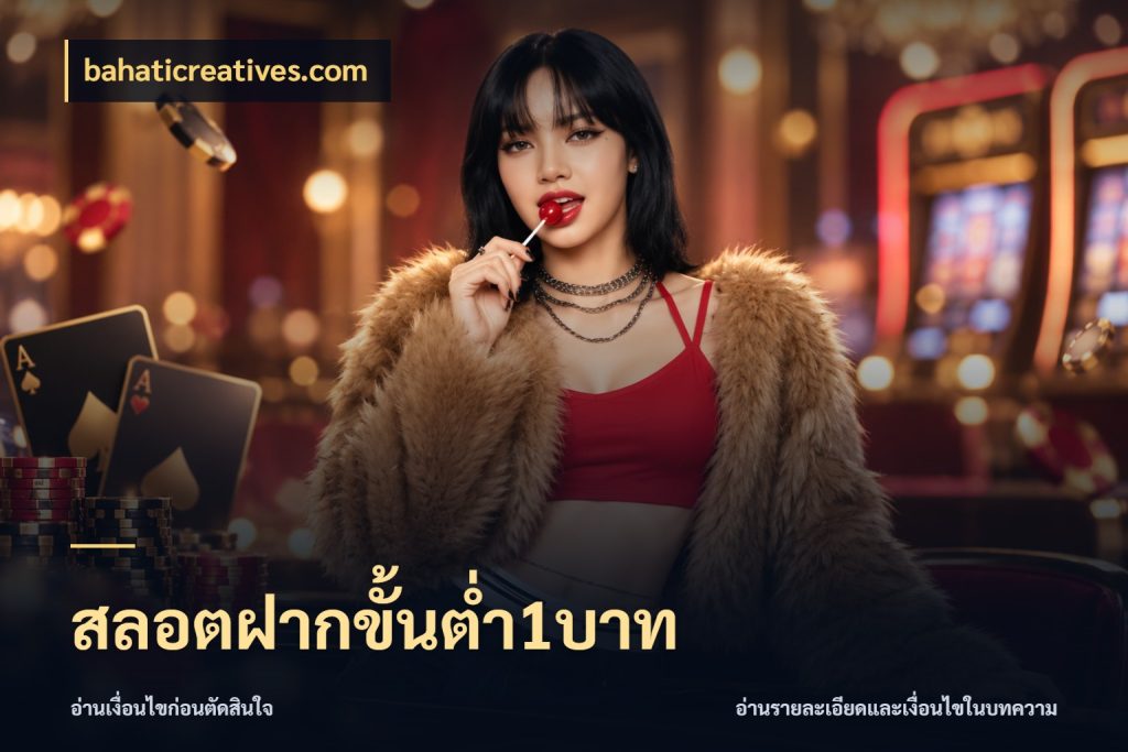 สลอตฝากขั้นต่ำ1บาท bahaticreatives.com จำนวนเริ่มต้นกับสไตล์เกมที่ชอบ