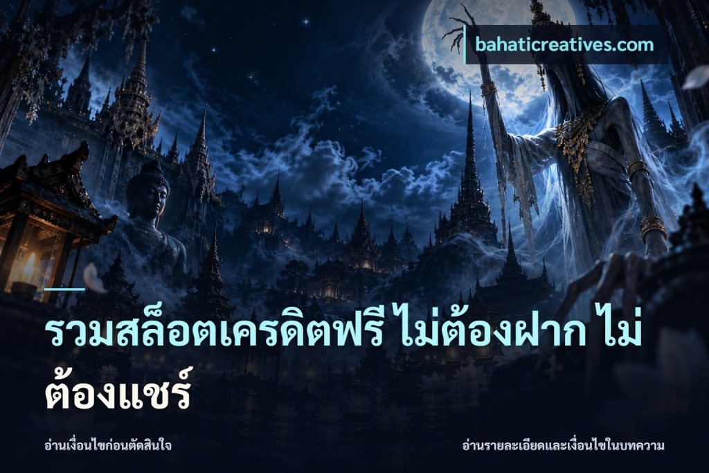 รวมสล็อตเครดิตฟรี ไม่ต้องฝาก ไม่ต้องแชร์