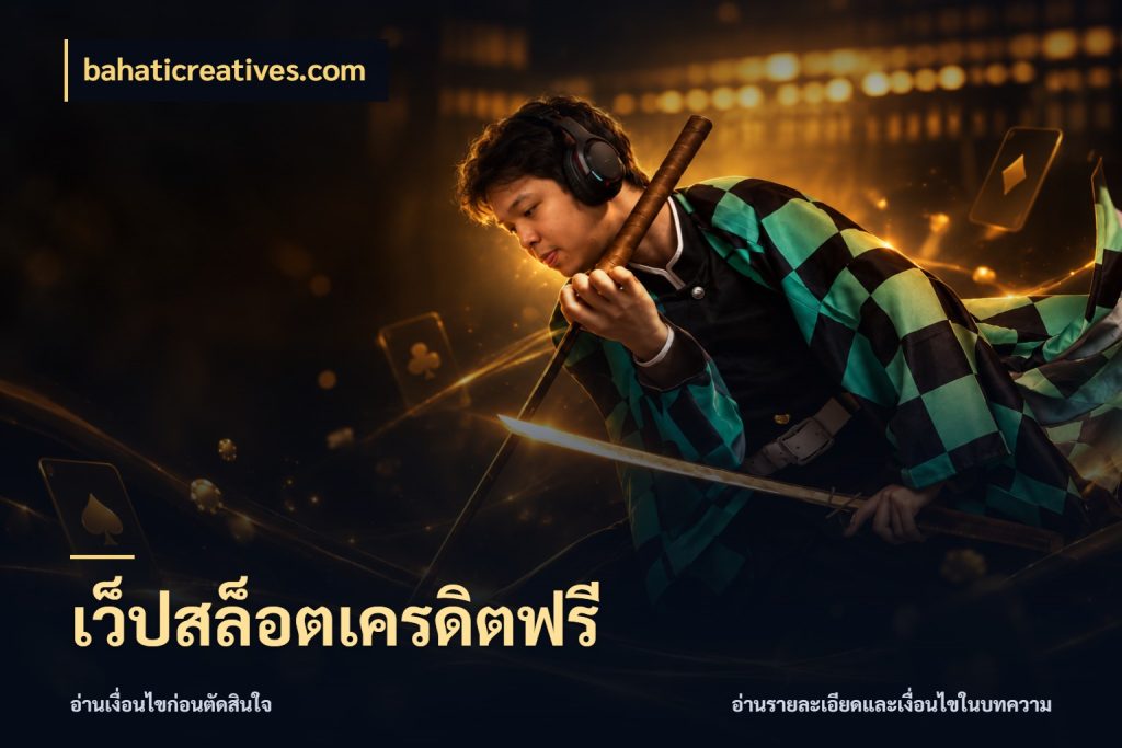 เว็ปสล็อตเครดิตฟรี เครดิตฟรีกับจังหวะลุ้นที่คุณเลือก ในมุม bahaticreatives.com