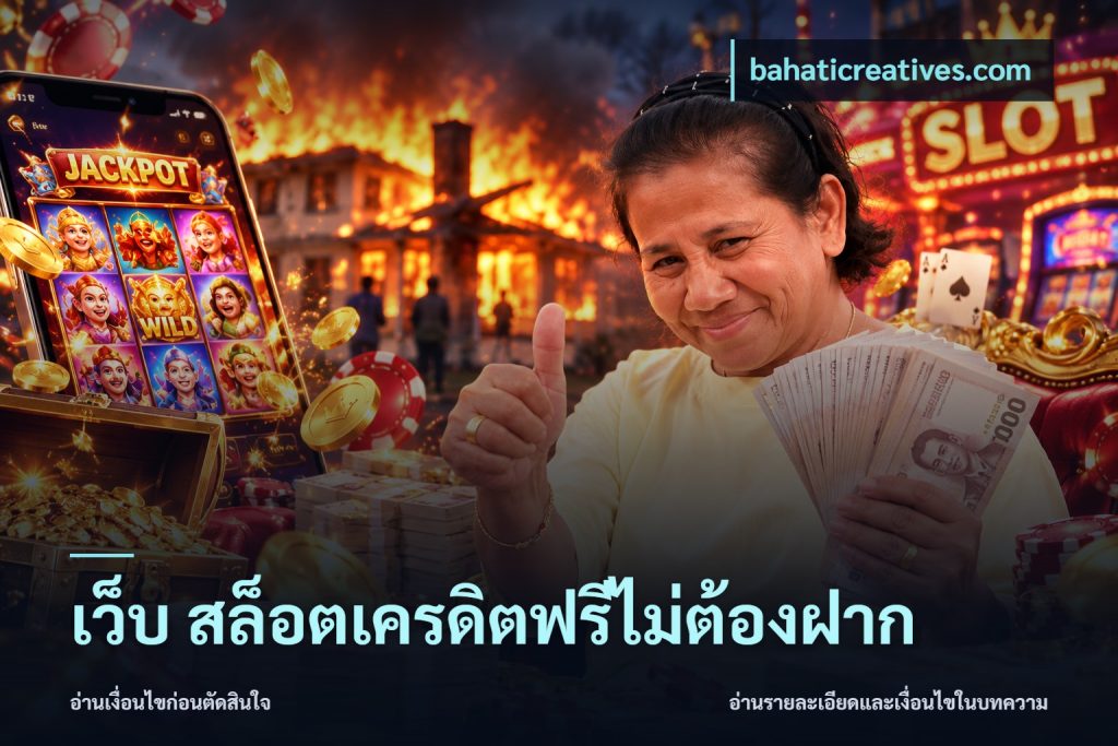เว็บ สล็อตเครดิตฟรีไม่ต้องฝาก