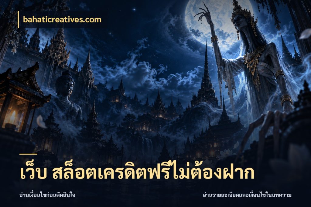 เว็บ สล็อตเครดิตฟรีไม่ต้องฝาก จับมุมเด่นของเครดิตฟรีให้ตรงใจ สไตล์ bahaticreatives.com
