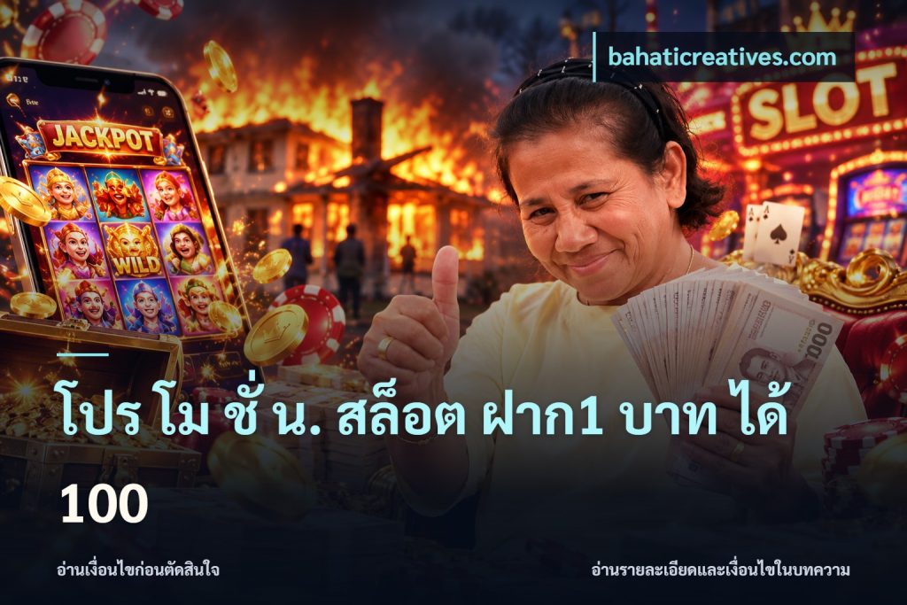 โปร โม ชั่ น. สล็อต ฝาก1 บาท ได้ 100