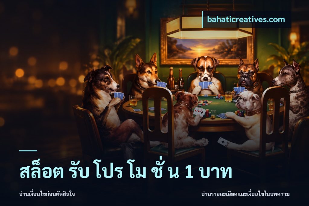 สล็อต รับ โปร โม ชั่ น 1 บาท