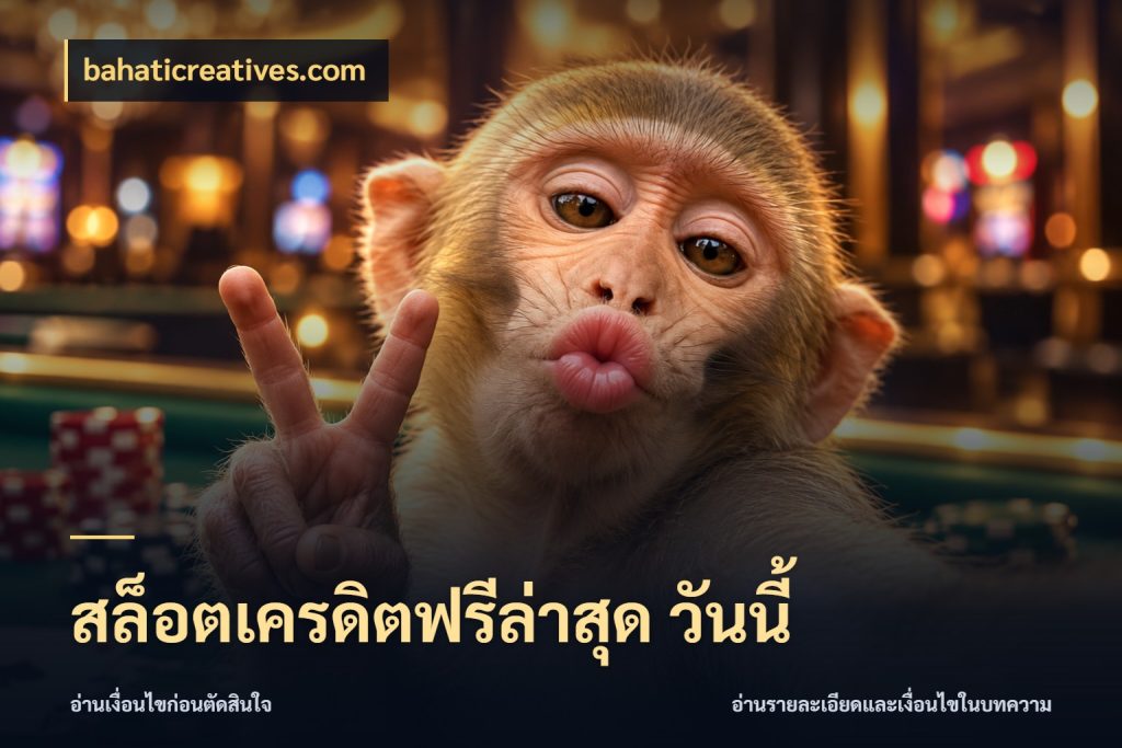 สล็อตเครดิตฟรีล่าสุด วันนี้