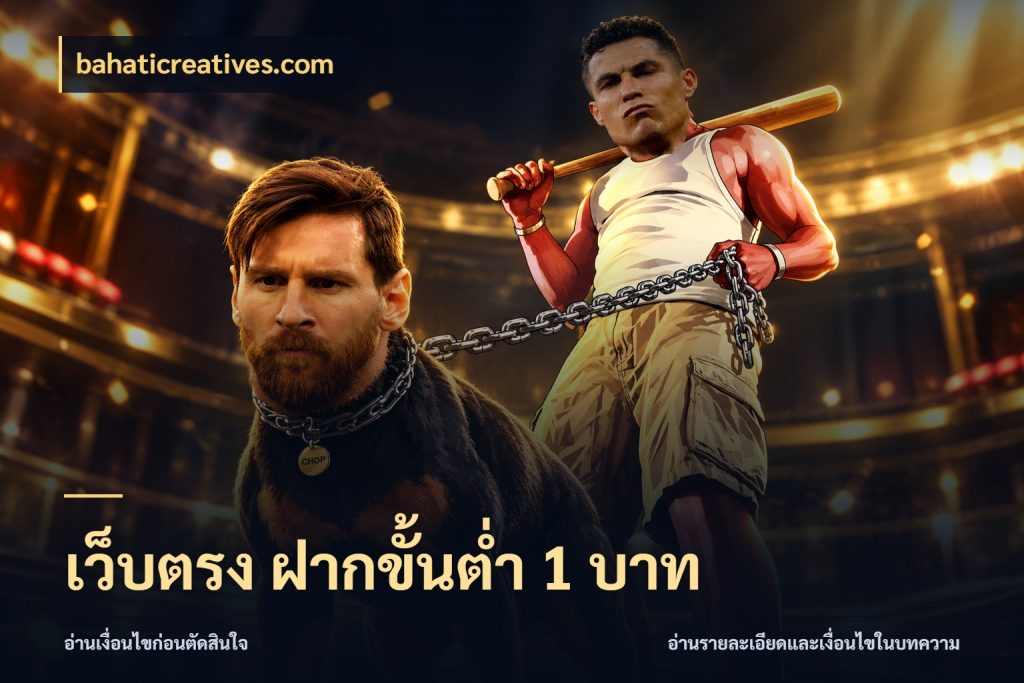 เว็บตรง ฝากขั้นต่ำ 1 บาท มุมสนุกของคนที่กำหนดขอบเขตตัวเอง สไตล์ bahaticreatives.com