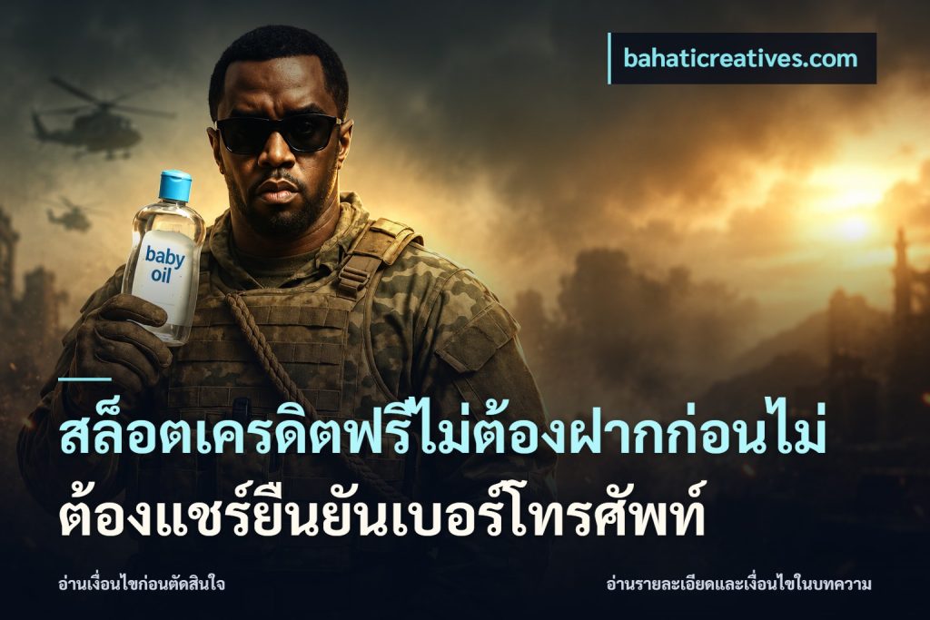 สล็อตเครดิตฟรีไม่ต้องฝากก่อนไม่ต้องแชร์ยืนยันเบอร์โทรศัพท์