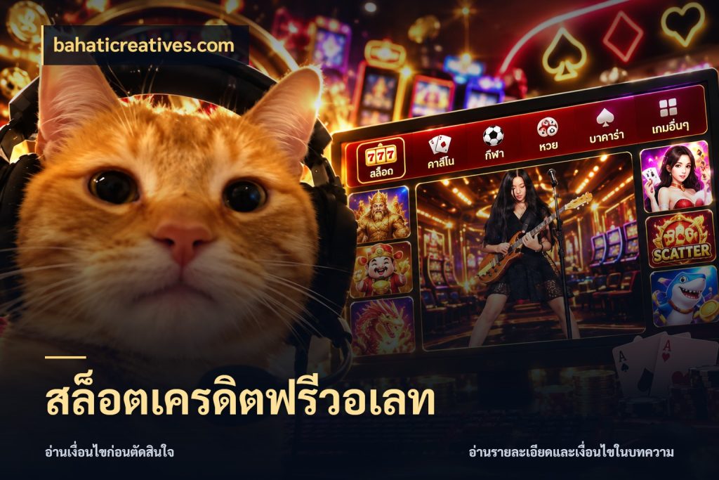สล็อตเครดิตฟรีวอเลท ชนิดเครดิตกับสิทธิ์ที่คุณอยากรู้ ในมุม bahaticreatives.com