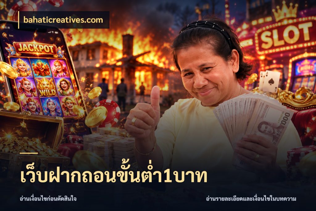 เว็บฝากถอนขั้นต่ำ1บาท bahaticreatives.com จัดจังหวะสนุกให้เข้ากับงบที่ตั้งไว้