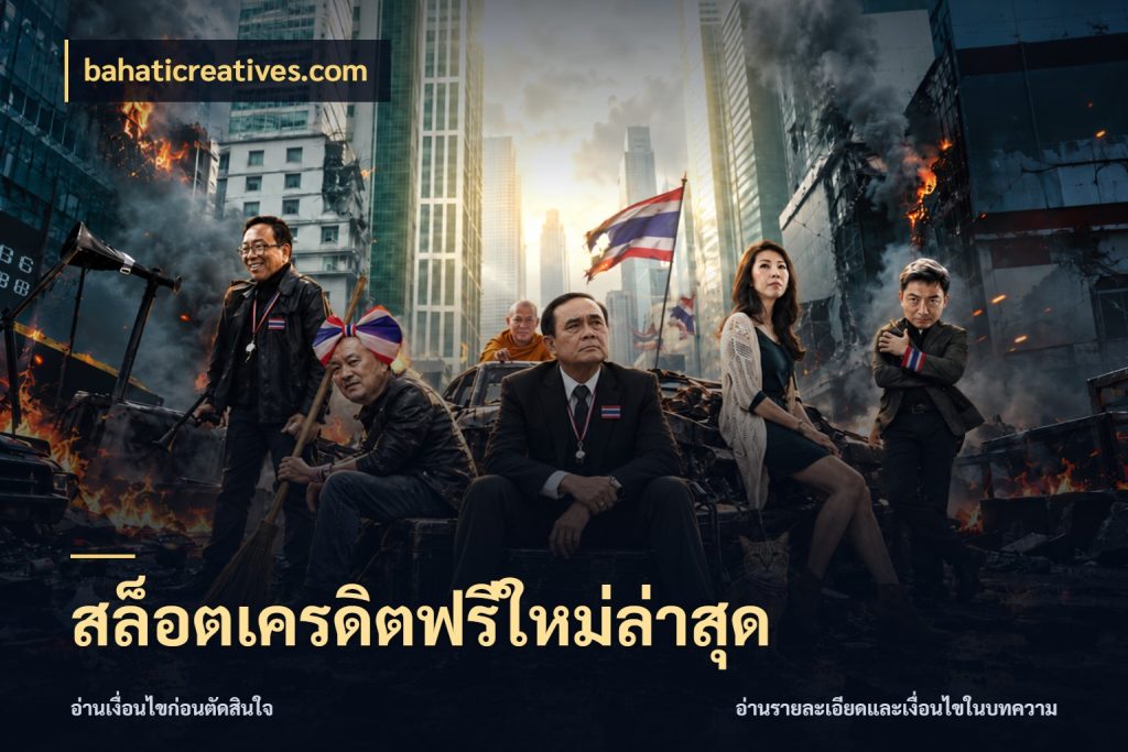 สล็อตเครดิตฟรีใหม่ล่าสุด bahaticreatives.com เปิดประเด็นเครดิตฟรีสำหรับคนชอบลุ้น
