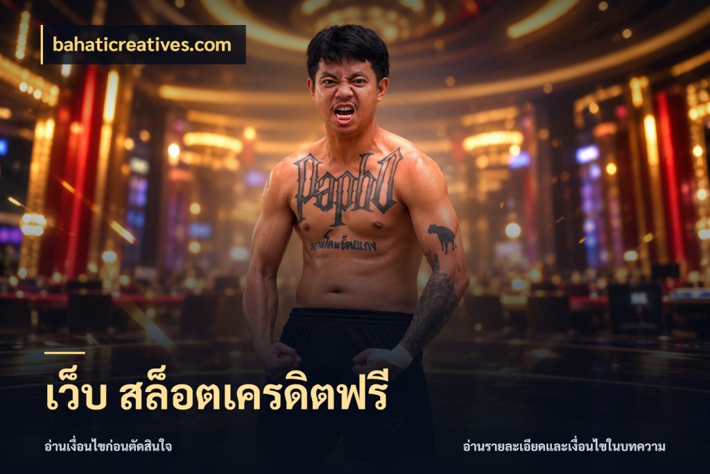 เว็บ สล็อตเครดิตฟรี