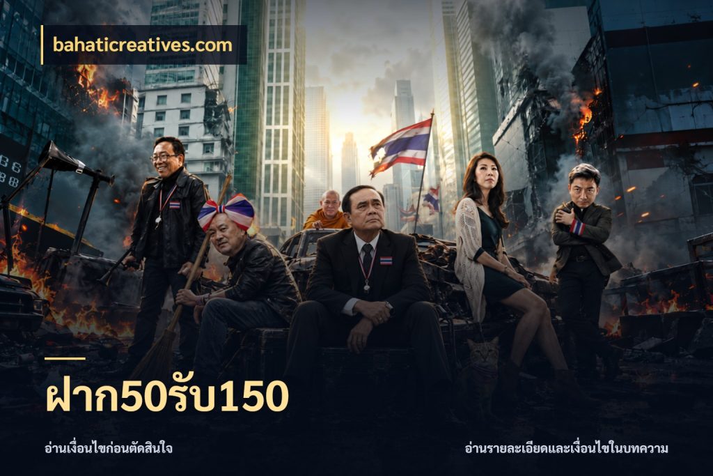 ฝาก50รับ150 เครดิตกับรูปแบบโปรที่ตรงใจ สไตล์ bahaticreatives.com