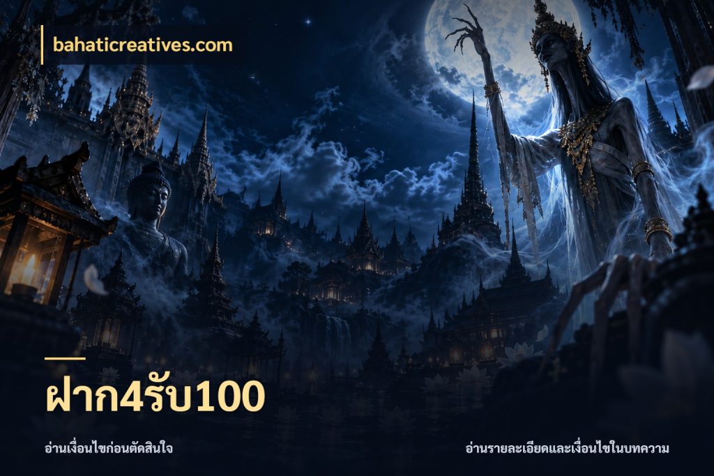 ฝาก4รับ100 bahaticreatives.com เครดิตกับรูปแบบโปรที่ตรงใจ