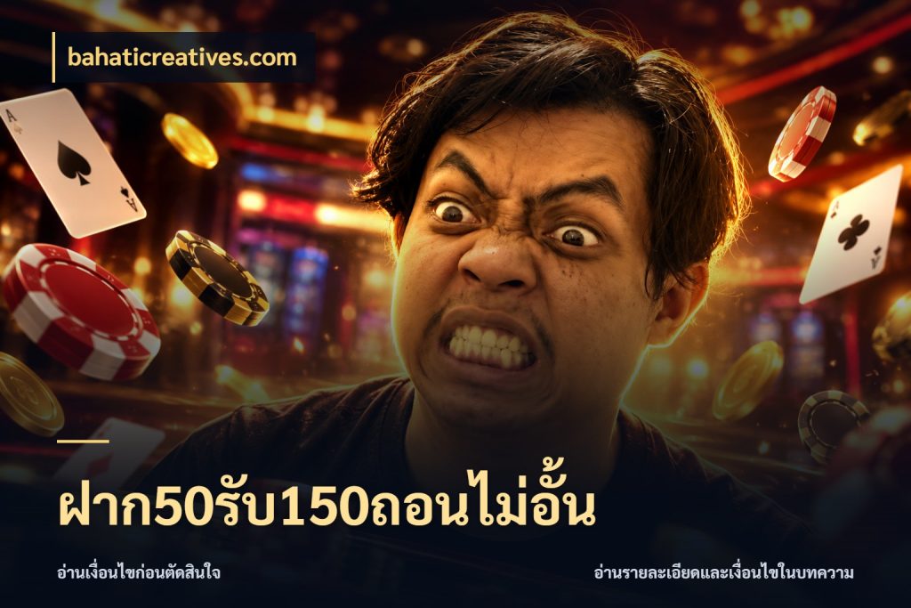 ฝาก50รับ150ถอนไม่อั้น สนุกกับตัวเลือกโปรในสไตล์ของคุณ กับ bahaticreatives.com