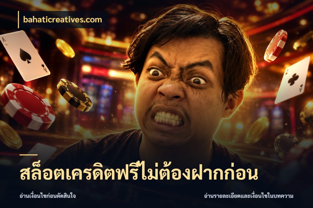 สล็อตเครดิตฟรีไม่ต้องฝากก่อน จากชื่อเครดิตฟรีสู่ความสนุกที่เข้าใจได้ กับ bahaticreatives.com