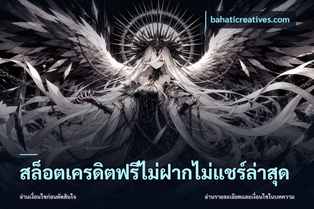 สล็อตเครดิตฟรีไม่ฝากไม่แชร์ล่าสุด
