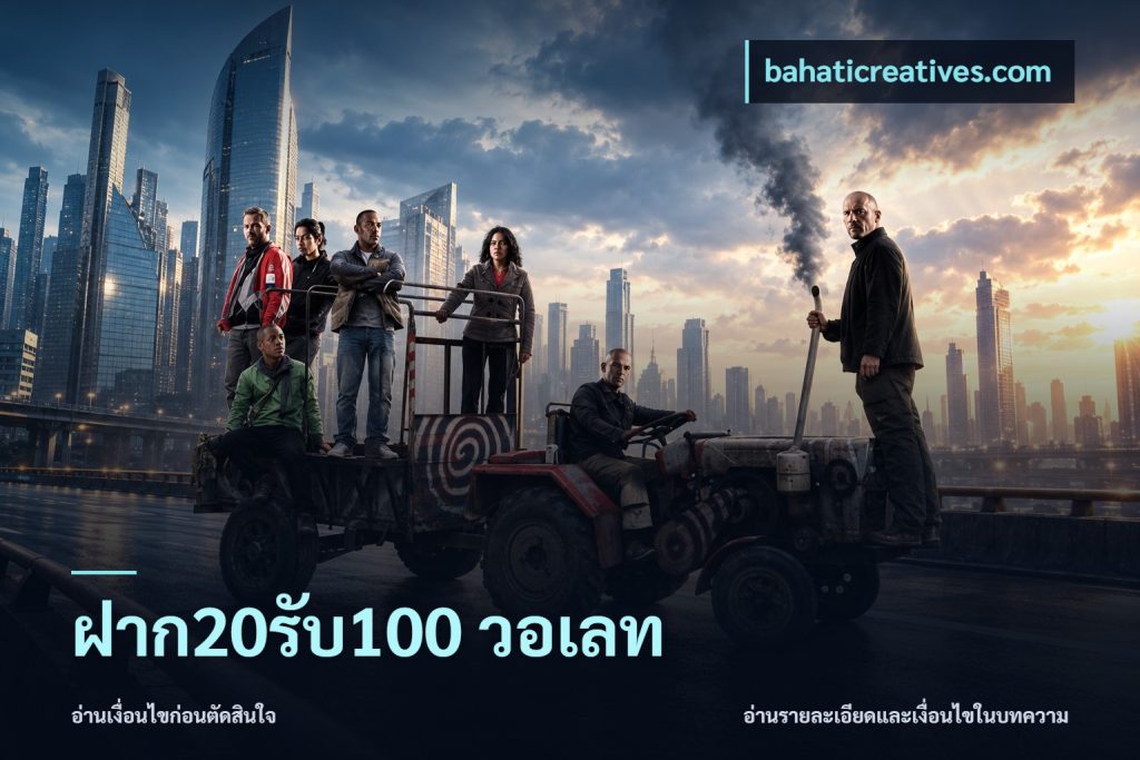 ฝาก20รับ100 วอเลท